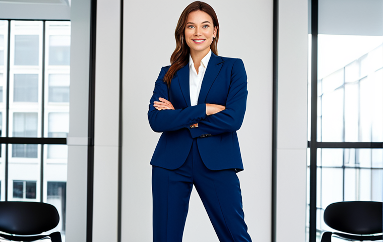 스마트폰과 태블릿 연결용 허브 추천 - **

"A professional woman in a stylish, tailored business suit, standing confidently in a bright, mo...